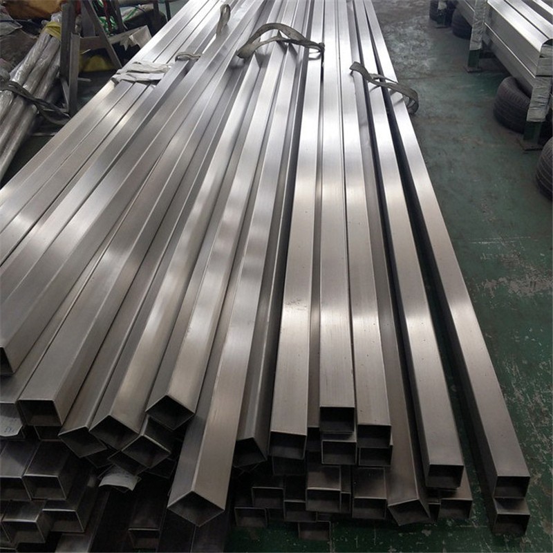 滨州定尺切割304不锈钢无缝方管